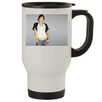 Famke Janssen Stainless Steel Travel Mug