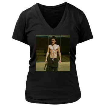 Jared Leto Women's Deep V-Neck TShirt