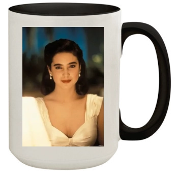 Jennifer Connelly 15oz Colored Inner & Handle Mug