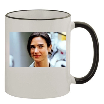 Jennifer Connelly 11oz Colored Rim & Handle Mug