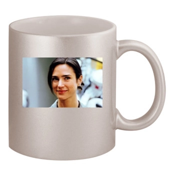 Jennifer Connelly 11oz Metallic Silver Mug