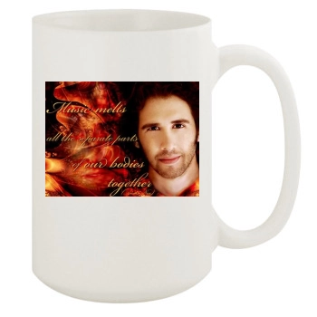 Josh Groban 15oz White Mug