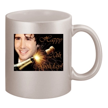 Josh Groban 11oz Metallic Silver Mug