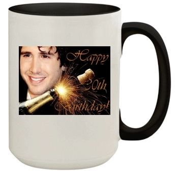 Josh Groban 15oz Colored Inner & Handle Mug