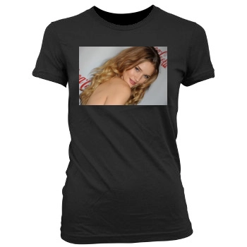 Rosie Huntington-Whiteley Women's Junior Cut Crewneck T-Shirt