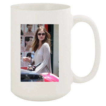 Rosie Huntington-Whiteley 15oz White Mug