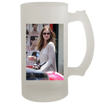 Rosie Huntington-Whiteley 16oz Frosted Beer Stein