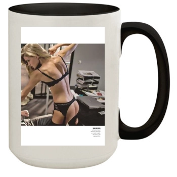 Rosie Huntington-Whiteley 15oz Colored Inner & Handle Mug