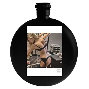 Rosie Huntington-Whiteley Round Flask