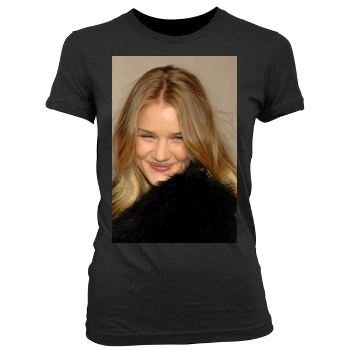 Rosie Huntington-Whiteley Women's Junior Cut Crewneck T-Shirt