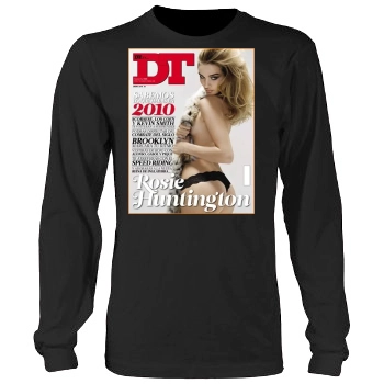 Rosie Huntington-Whiteley Men's Heavy Long Sleeve TShirt