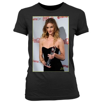 Rosie Huntington-Whiteley Women's Junior Cut Crewneck T-Shirt