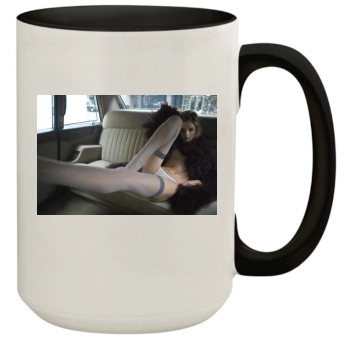 Rosie Huntington-Whiteley 15oz Colored Inner & Handle Mug