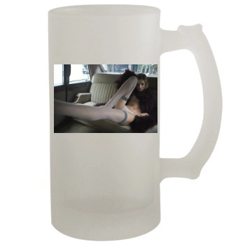 Rosie Huntington-Whiteley 16oz Frosted Beer Stein