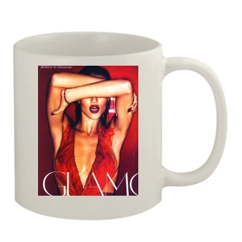 Rosie Huntington-Whiteley 11oz White Mug