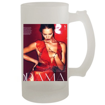 Rosie Huntington-Whiteley 16oz Frosted Beer Stein