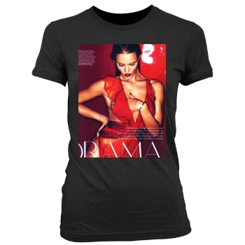 Rosie Huntington-Whiteley Women's Junior Cut Crewneck T-Shirt