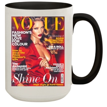 Rosie Huntington-Whiteley 15oz Colored Inner & Handle Mug