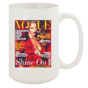 Rosie Huntington-Whiteley 15oz White Mug