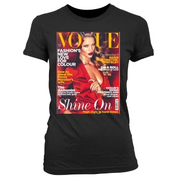 Rosie Huntington-Whiteley Women's Junior Cut Crewneck T-Shirt