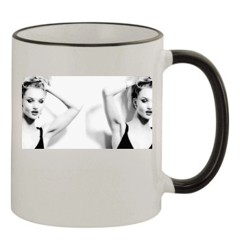 Rosie Huntington-Whiteley 11oz Colored Rim & Handle Mug