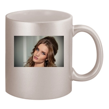 Rosie Huntington-Whiteley 11oz Metallic Silver Mug