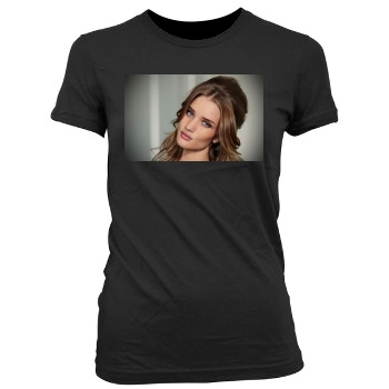 Rosie Huntington-Whiteley Women's Junior Cut Crewneck T-Shirt