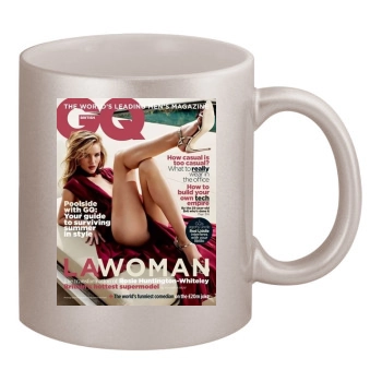 Rosie Huntington-Whiteley 11oz Metallic Silver Mug