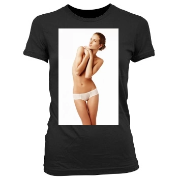 Rosie Huntington-Whiteley Women's Junior Cut Crewneck T-Shirt