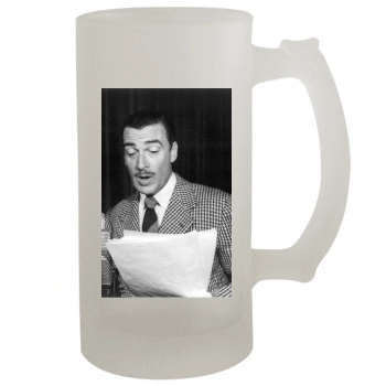 Walter Pidgeon 16oz Frosted Beer Stein