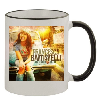 Francesca Battistelli 11oz Colored Rim & Handle Mug