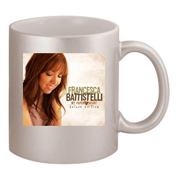 Francesca Battistelli 11oz Metallic Silver Mug