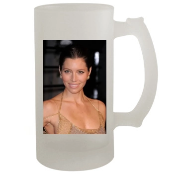 Jessica Biel 16oz Frosted Beer Stein