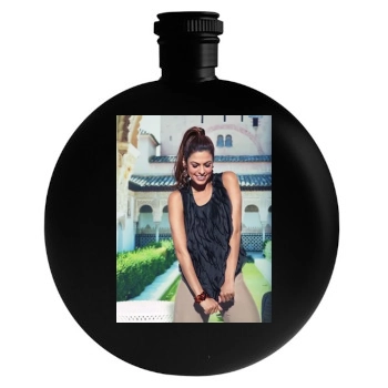 Eva Mendes Round Flask