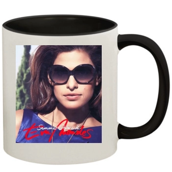 Eva Mendes 11oz Colored Inner & Handle Mug