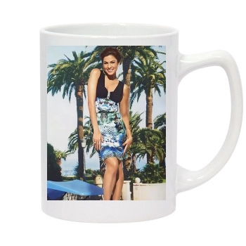 Eva Mendes 14oz White Statesman Mug