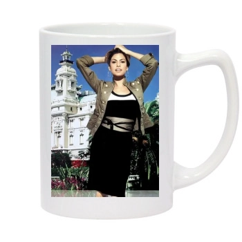 Eva Mendes 14oz White Statesman Mug