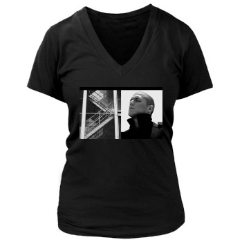 Wentworth Miller Women's Deep V-Neck TShirt