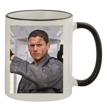 Wentworth Miller 11oz Colored Rim & Handle Mug