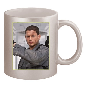 Wentworth Miller 11oz Metallic Silver Mug