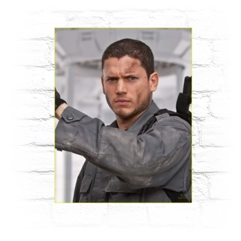 Wentworth Miller Metal Wall Art