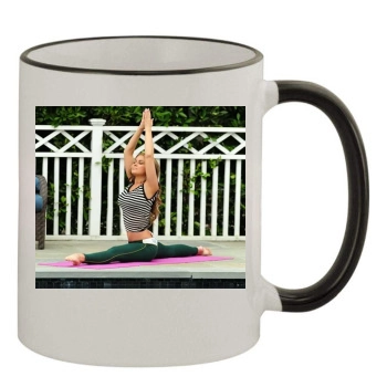 Carmen Electra 11oz Colored Rim & Handle Mug