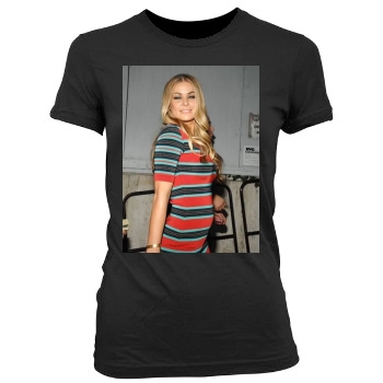 Carmen Electra Women's Junior Cut Crewneck T-Shirt