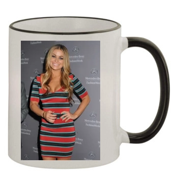 Carmen Electra 11oz Colored Rim & Handle Mug