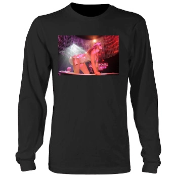 Carmen Electra Men's Heavy Long Sleeve TShirt