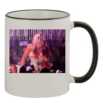 Carmen Electra 11oz Colored Rim & Handle Mug