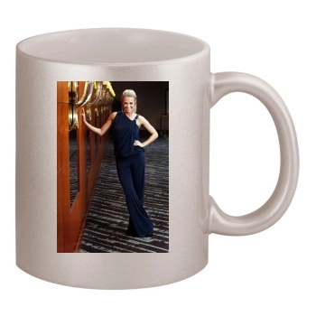 Carrie Underwood 11oz Metallic Silver Mug