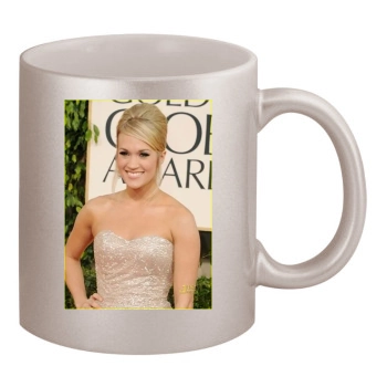 Carrie Underwood 11oz Metallic Silver Mug