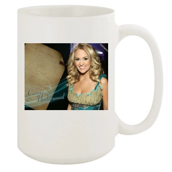 Carrie Underwood 15oz White Mug