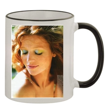 Cintia Dicker 11oz Colored Rim & Handle Mug